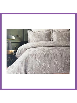 Bezos Vega 3 Parça Yatak Örtüsü Seti Çift Kişilik 250X260 cm Lüx Yatak Örtüsü Çeyizlik Yatak Odası Takımı Bzoshb