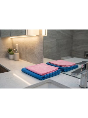 Remond Parlak Mikrofiber Bez 40X40 cm Hassas Yüzeyler Için 6 Adet