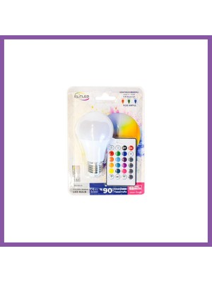 Bezos 9W Kumandalı Beyaz+Rgb LED Ampul 1 Adet Bzoshb