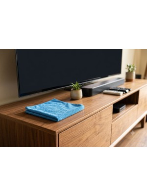 Remond Microfiber Bez Parlak - Hassas Yüzeyler Için 50X70 cm 6 Adet