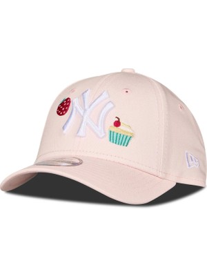 New Era 60915739-CHILD Food Icon 9forty Açık Pembe Kadın Şapka