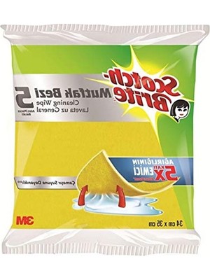 Rafta 5'li Paket Mutfak Bezi, Çok Amaçlı Kullanım Için Pratik Seçenek