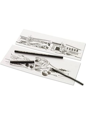 Rafta Faber-Castell Pitt Monochrome Grafit Kurşun Kalem, 6b, Siyah