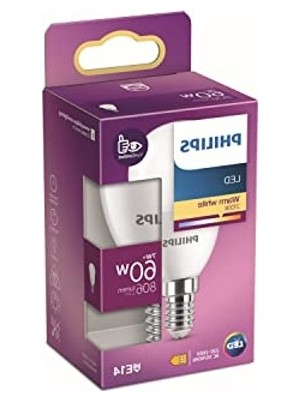 Rafta Philips LED 60W P48 E14 Sarı Işık Dim Edilmez Ampul Tekli Paket