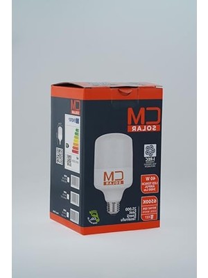 Rafta Yüksek Performanslı 40W LED Torç Ampul, E27 Duy, 6500K