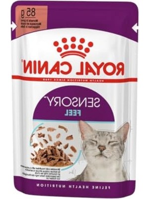 Rafta Royal Canin Sensory Feel Etli ve Balıklı Soslu Kedi Konservesi 85 gr