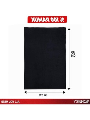 Rafta Pamuklu El Yüz Havlusu, 50X90 cm Boyutunda Tek Adet