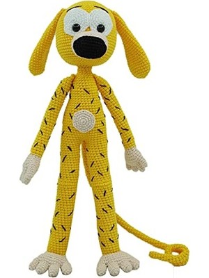 Rafta Marsupilami Temalı Organik Amigurumi Oyuncak ile Çocuklara Neşe Katın