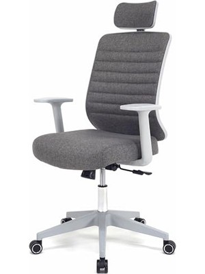 Rafta Zeon Büro Ofis Sistemleri // Comfort Plus Mood Gray Yönetici Koltuğu Ofis Çalışma Koltuğu