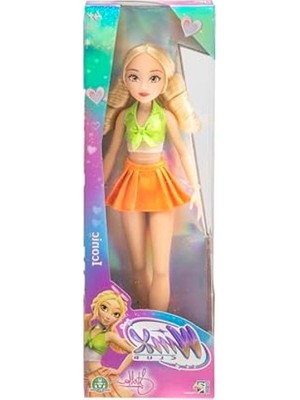 Rafta Winx Iconic Doll – Imzalı Kıyafet ve Artikülated Joints ile Stella – Klasik 27 cm Altın Saçlı Moda Bebek – Kızlar Için Resmi  Oyuncak – Büyülü Macera Oyunu – 4+ Yaş