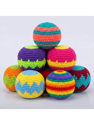 Rafta El Yapımı %100 Pamuk Hacky Sack ile Eğlenceli Oyun