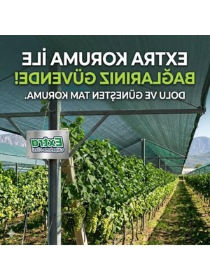 Rafta 1 mt x 10 mt %40 Gölgeleme Filesi, 30 Gr/m2 Ağırlıkta