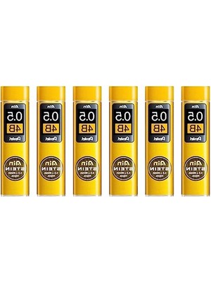 Rafta Mekanik Kurşun Kalem Ucu 0.5 Mm, 4b Sertlikte 40'lı Tüp