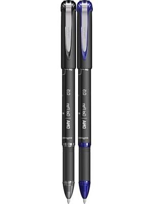 Rafta Scrıkss Offıce Dna 0.5 mm Jel Kalem Mavi & Siyah 2'li Blister, 0.5 mm