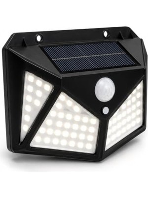 Rafta Güneş Enerjili LED Duvar Lambası, Hareket Sensörlü Aydınlatma