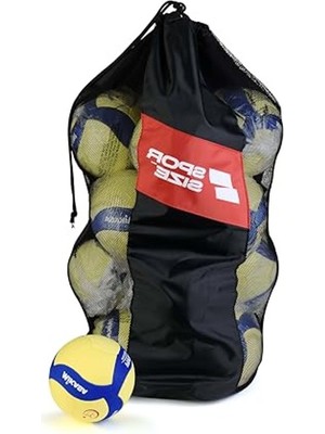 Rafta 15 Top Kapasiteli Spor Topu Taşıma Çantası - Pratik Tasarım