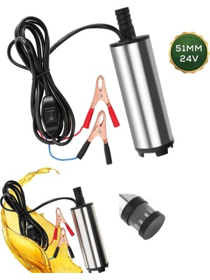Mini 24V 51MM Akaryakıt Pompa 5442-50 BX40