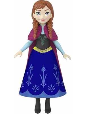 Rafta Karlar Ülkesi Elsa ve Anna Mini Bebekler HLW97 - Anna Pembe Pelerinli