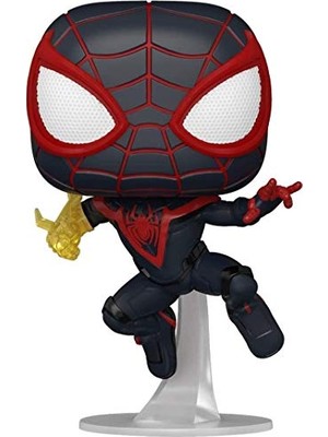 Rafta Funko 50150 Pop Oyunları: Miles Morales- Chase ile Miles (Klasik)
