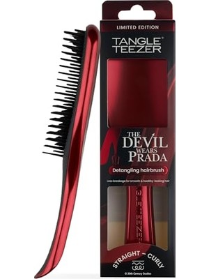 Rafta Tangle Teezer The Devil Wears Prada The Ultimate Detangler Kırmızı Chrome Saç Fırçası Tarak
