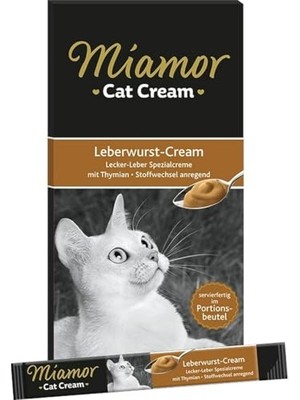 Rafta Cream Ciğerli Tamamlayıcı Ek Besin ve Kedi Ödülü 6X15 gr