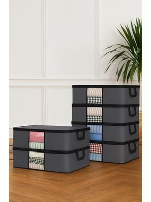 Rafta Pencereli Baza Hurç Baza Altı Düzenleyici Set (64 * 45 * 22 Cm, Adet, 6)