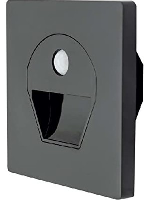 Rafta CT-5170 1W/6500K Sens.ledli Kor. Armatür (Siyah Kasa Beyaz)