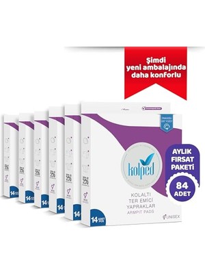 Rafta Koltuk Altı Ter Emici Ped 84 Adet