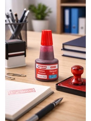 Rafta Bigpoint Istampa Mürekkebi 30ML Kırmızı KOD:616-25