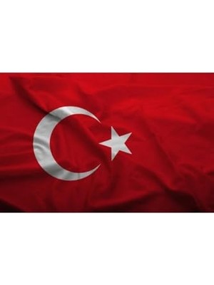 Rafta Türk Bayrak Türk Bayrağı 1. Sınıf Kumaş Polyester Bayrak 70X105 cm