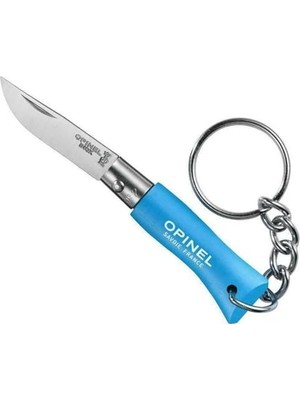 Rafta O002270 Llavero N°02 Azul Cian, Cam Göbeği, 8,3 cm