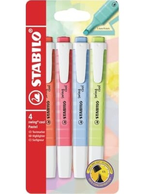 Rafta Stabılo Swing Cool Pastel 4'lü Paket Yenı