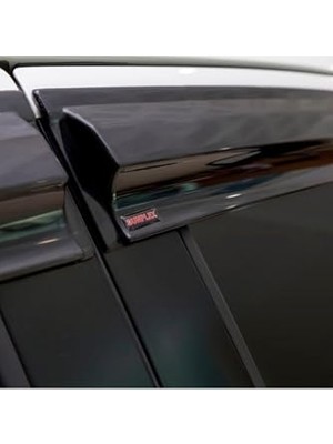Rafta Renault Megane 2 Sedan Cam Rüzgarlığı Mugen Style 4 Parça