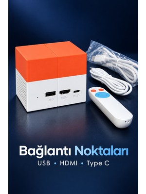 TeknoKapsül Hareket Algılayan Kameralı Oyun Konsolu ve Kumanda Seti