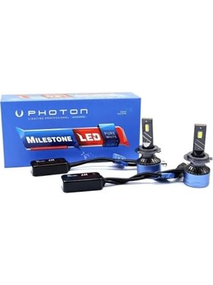 Rafta Photon Ampul Milestone Saga H7 12-24V LED Headlight - Pht ML2677