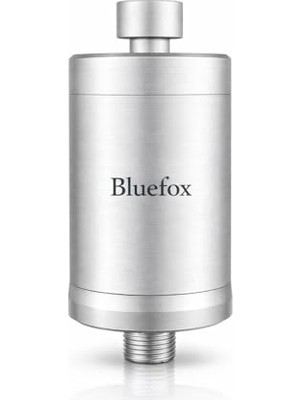 Rafta Bluefox Platinum Duş Filtresi, Kdf 55 + Aktif Karbon + C Vitamini, Klor ve Ağır Metallerin Azaltılmasına Yardımcı, Saç ve Cilt Dostu, Evrensel 1/2" Uyumlu, Aletsiz Montaj