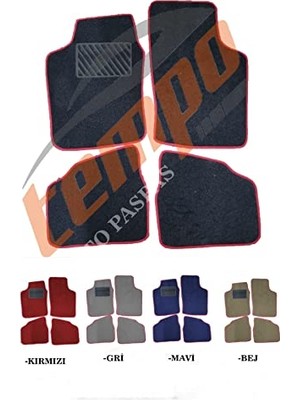 Rafta TMPO25887 2007-2014 Halı Paspas Fiat Bravo ile Uyumlu