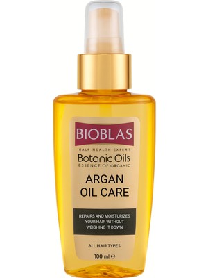 Rafta Bioblas Argan Yağlı Saç Bakım Yağı – Durulanmayan, Isıya Karşı Koruyucu, Onarıcı & Parlaklık Veren SERUM,%100 Besleyici Etki, 100 ml