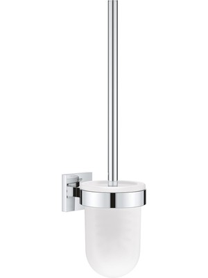 Rafta Grohe Start Cube Quickfix Tuvalet Fırçası Seti, Duş/banyo Aksesuarları, Krom, 40977000