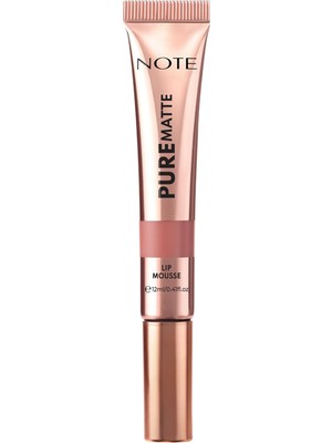 Rafta Pure Matte Lip Mousse 30 Spiced Nude Kadifemsi Mat Likit Ruj -Nude