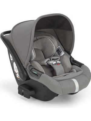 Rafta Inglesina Darwin Infant Recline I-Size gr 0+ Yatırılabilen Bebek Ana Kucağı ve Oto Koltuğu 40-75 cm Platinum Grey Boş