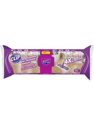 Rafta Parex Mop Uyumlu Yer Temizlik Havlusu 4xl 25’li