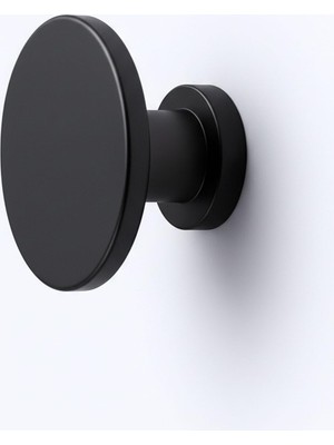 Rafta Alex 70 mm Lüks Askı Mat Siyah Metal Askılık Banyo Mutfak Salon Askısı Tasarım Dayanıklı Kullanım
