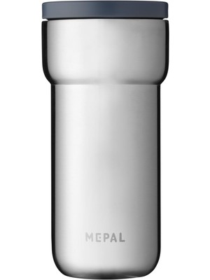 Rafta Mepal Ellipse Termos Kupa, 375 Ml, Fırçalanmış, Kahve Demliği, Termos Bardak, Çay Bardağı, Sızdırmaz, Paslanmaz Çelik, Termik Fincan, Neredeyse Tüm Içecek Tutucularına Uyar