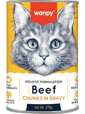 Rafta Wanpy Kedi 40 Gram 6'lı Ton Balıklı Alutray Yaş Kedi Maması
