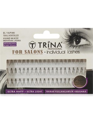 Rafta Trina Tekli, Normal- Orta Takma Kirpik (60 Adet)