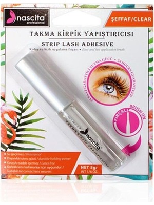 Rafta Nascita Takma Kirpik Yapıştırıcı (Şeffaf, 5 Gr)