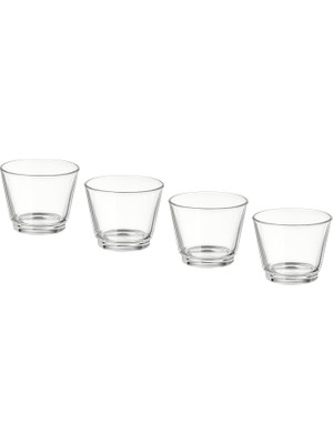 Rafta Tealight Mumluk, Cam, Gıda Servisi Için Kullanılabilir