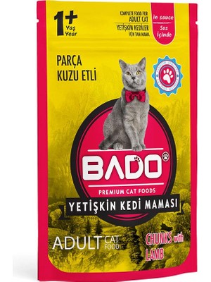 Rafta Yetişkin Kedi Yaş Mama Etli 85 gr