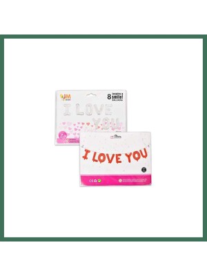 Bezos SVN-105 Balon I Love You 1 Adet Bss